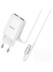  -  - HOCO    2-USB, C82A +  USB iPhone Lightning 
