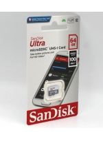 SanDisk   Ultra microSDXC Class 10 UHS-I 100MB/s 64 GB, : 100 MB/s, : 10 MB/s